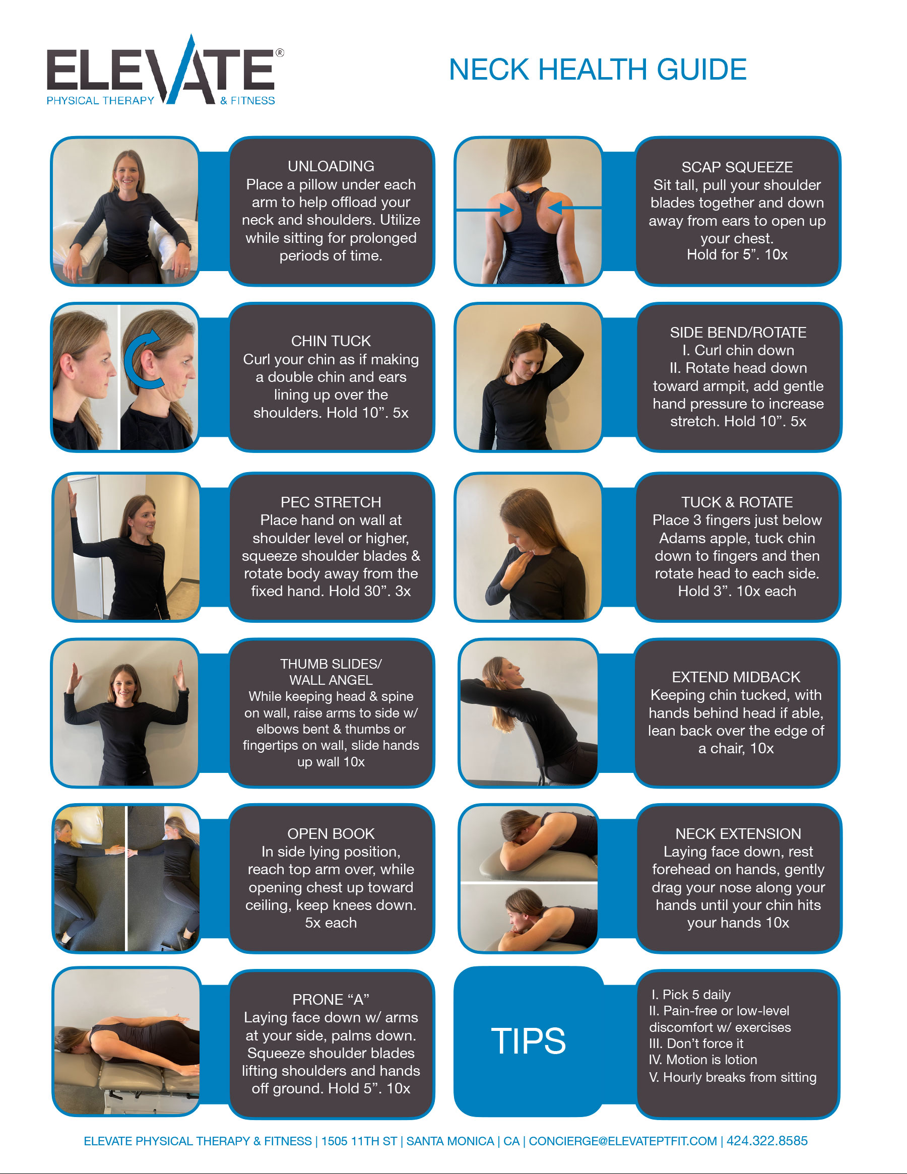 Exercises for Neck Pain - Impact Physical Therapy